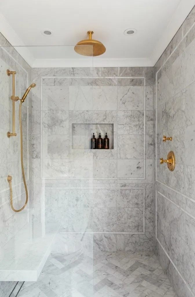 White Marble Tiles Wall