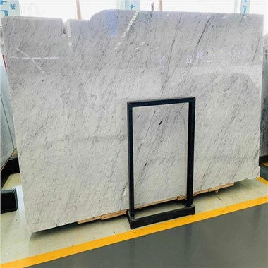 Italiaanse Carrara witte marmeren tegel / bovenkant / zijkant Splash / werkbladen